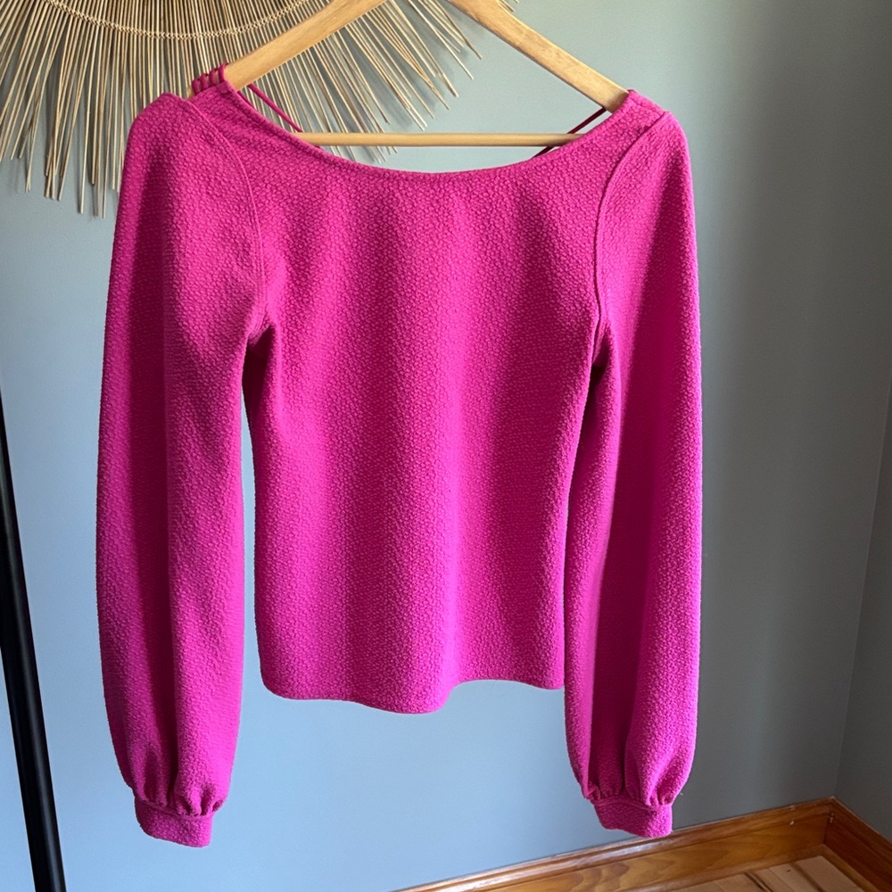 Free people pink sweater xs